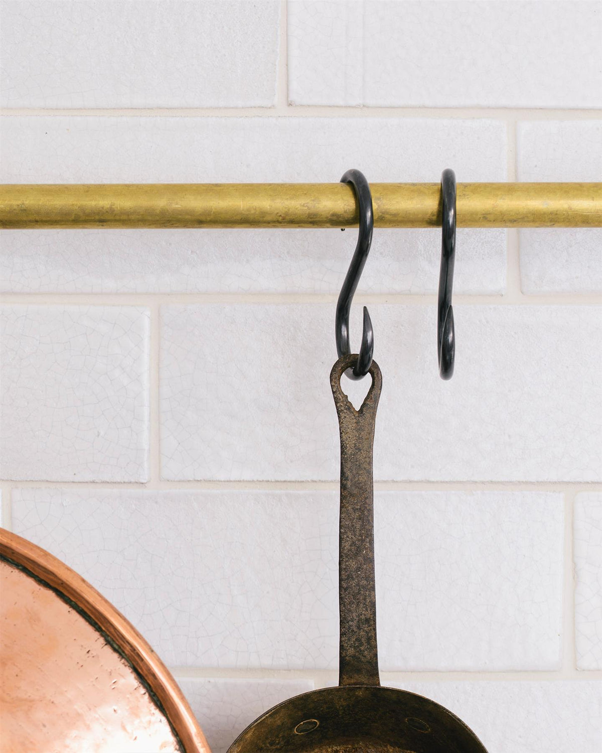 Oxidised Brass S Hook TEST