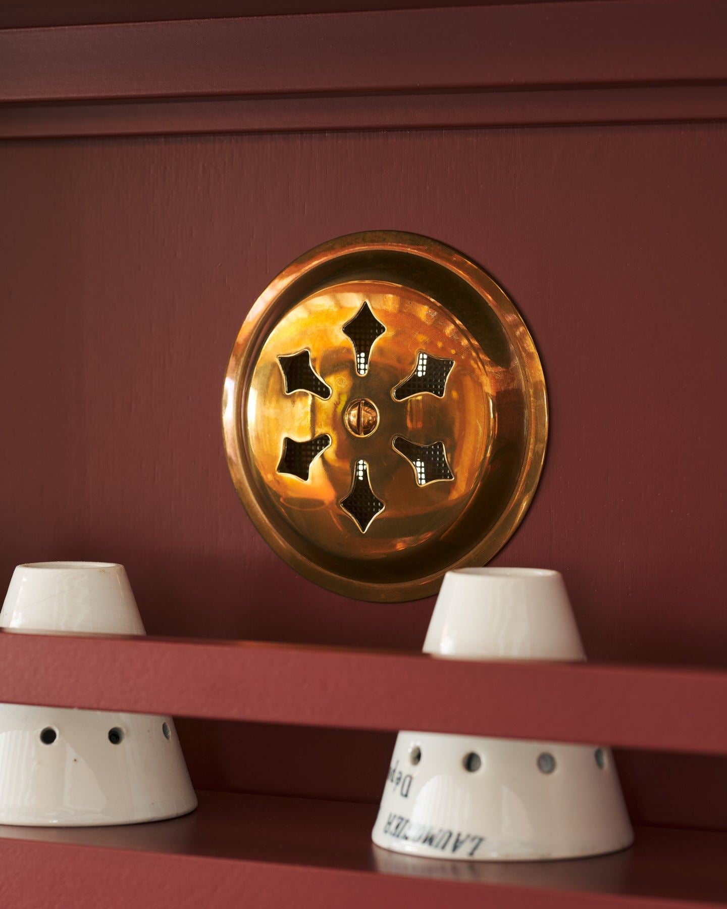 Brass Ventilation Grille - Double-sided Grille