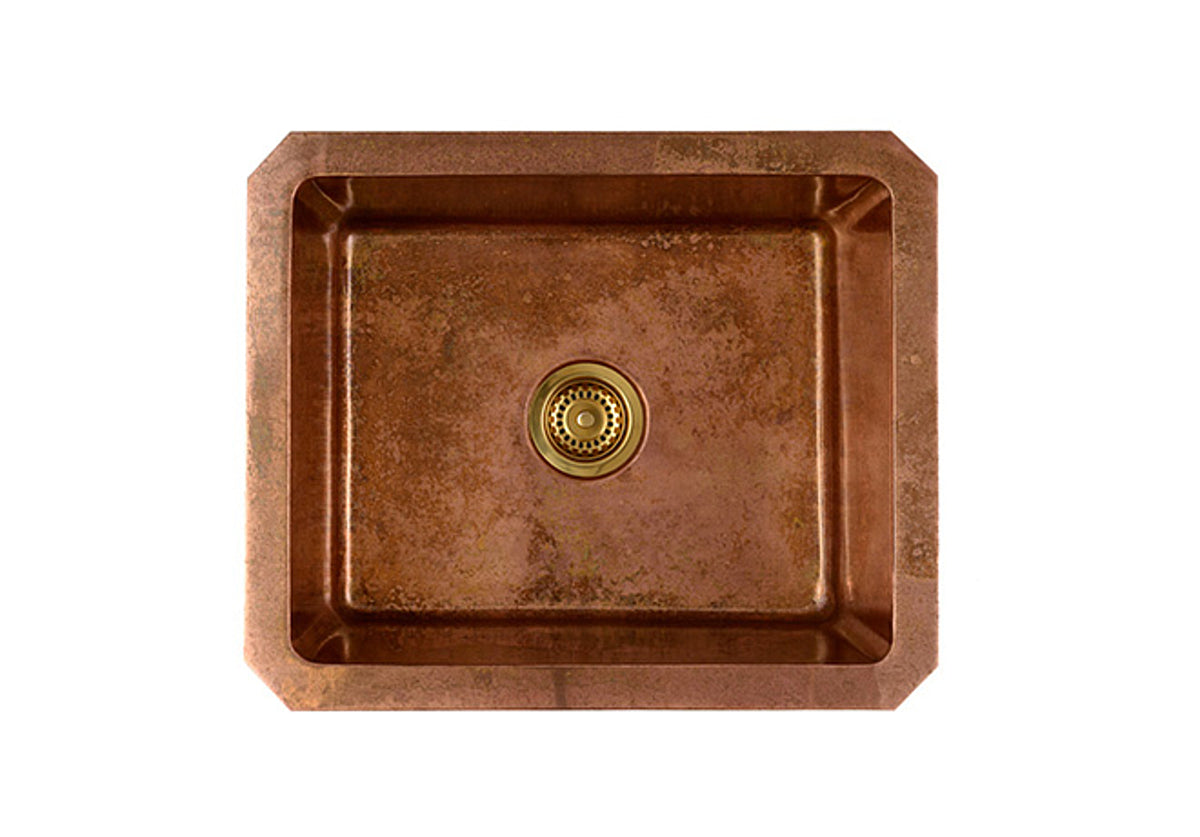 deVOL Aged Copper Single Sink