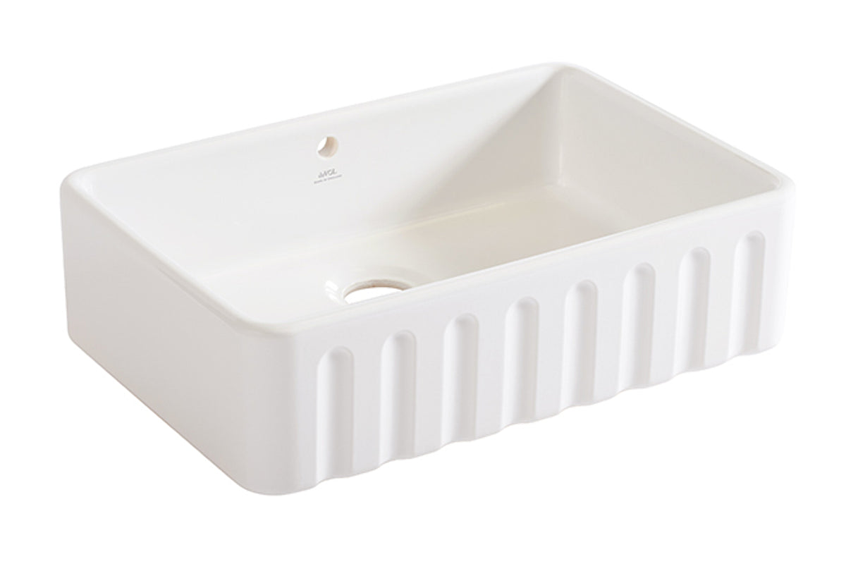 deVOL 800 Single Fluted Belfast Sink