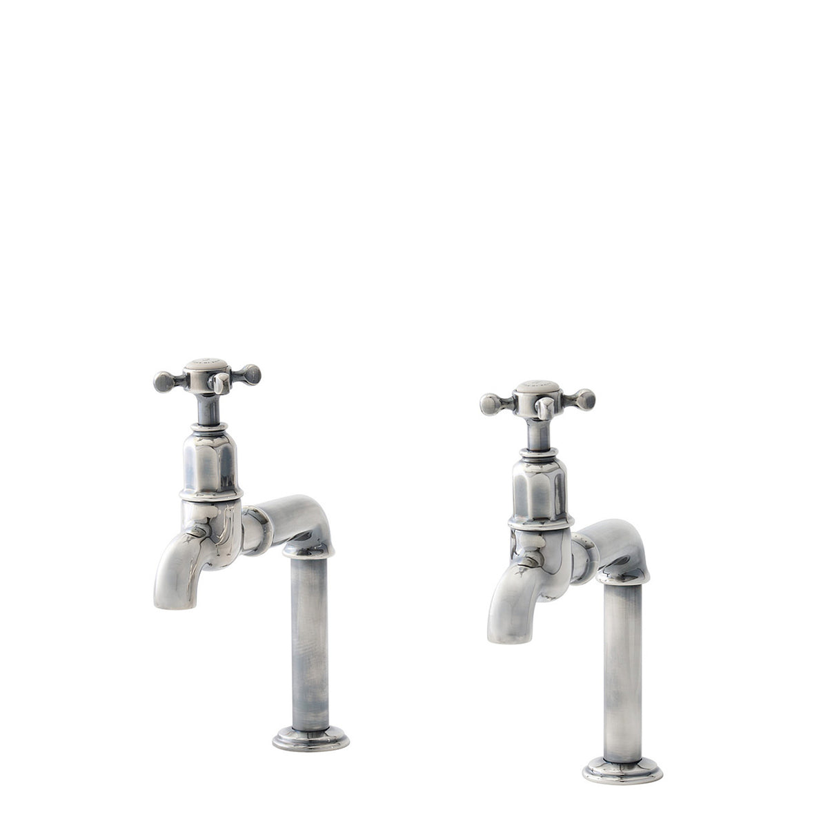 deVOL Antique Silver Mayan Taps