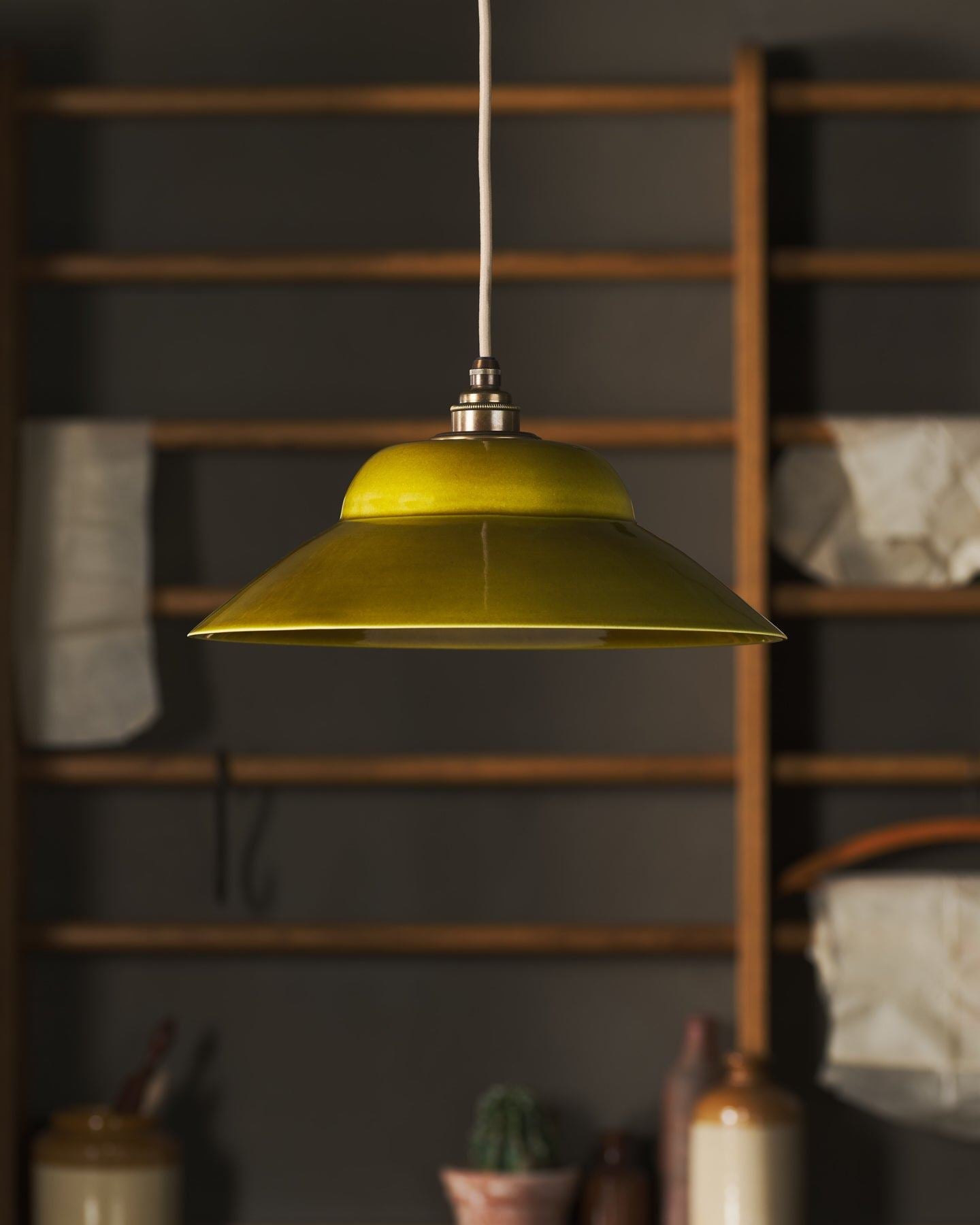 The Chartreuse Bonnet Pendant