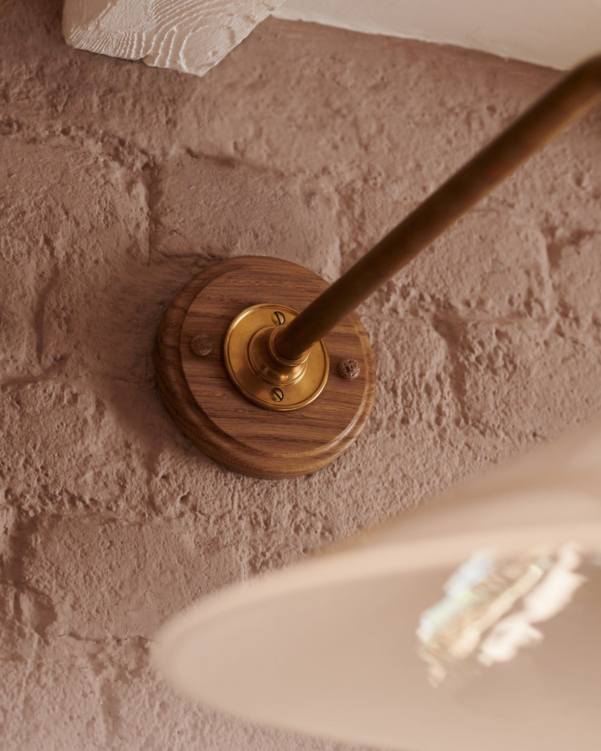 The Heirloom Task Light with Creamware Shade - Small TEST