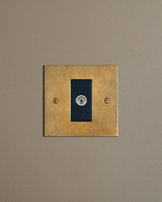Heirloom Brass Classic TV Outlet