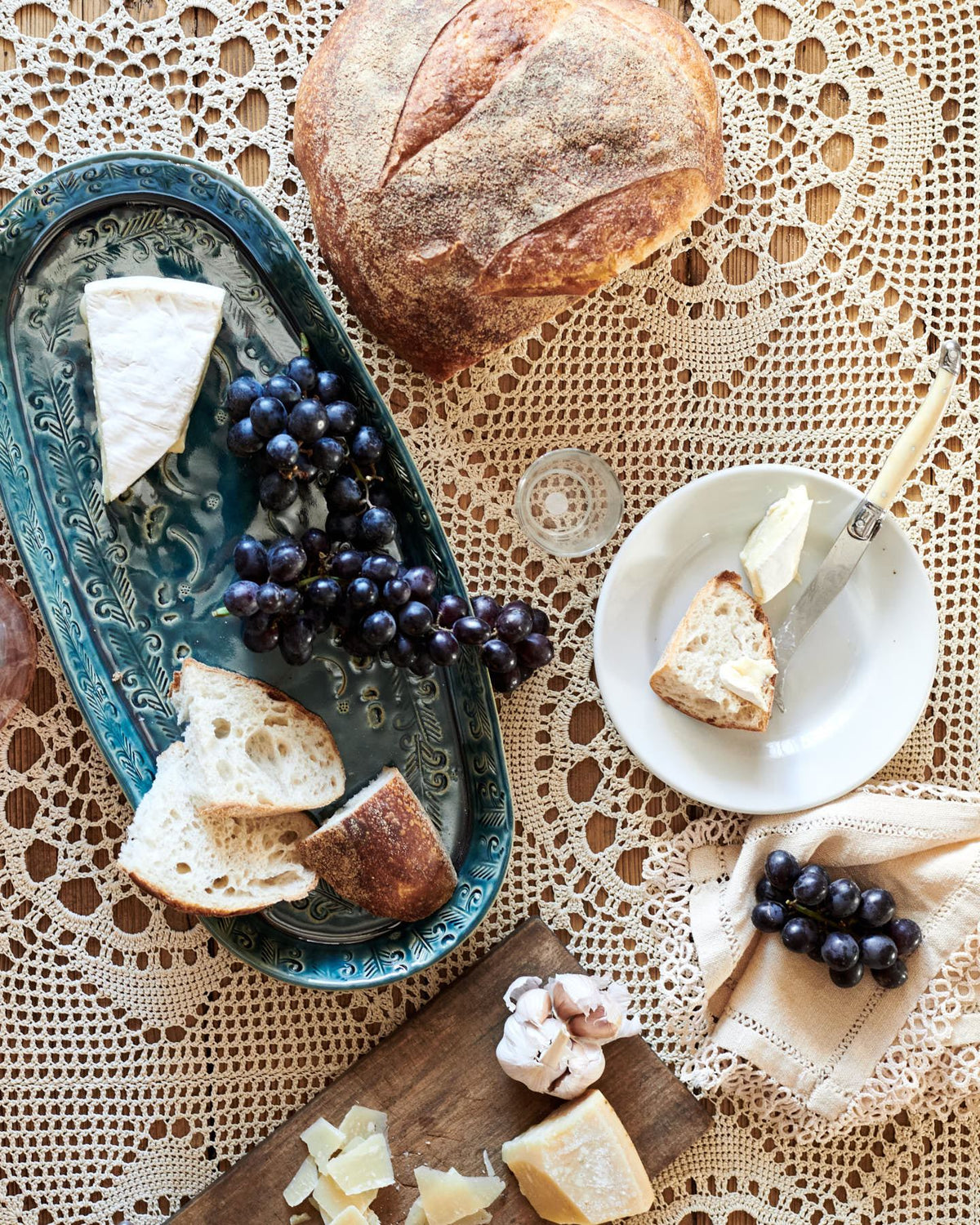 Oval Heirloom Platter - Indigo Blue TEST
