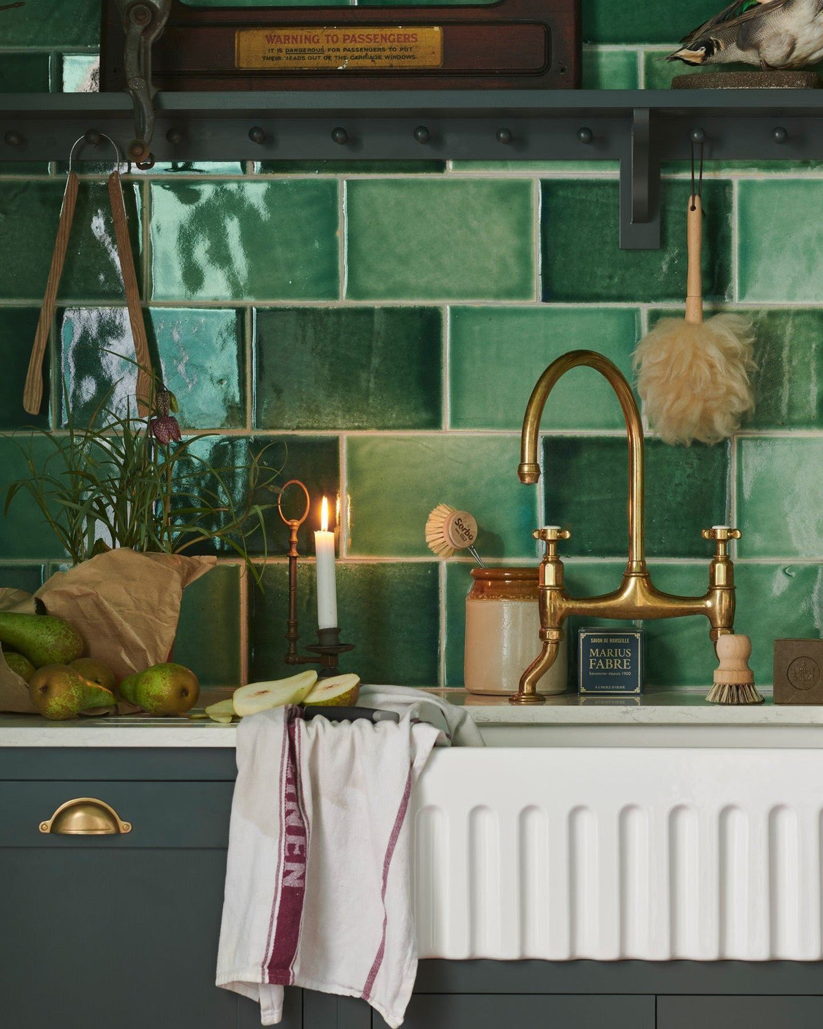 deVOL Aged Brass Ionian Tap TEST