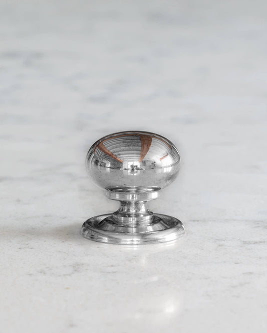 Bella Chrome Round Knob