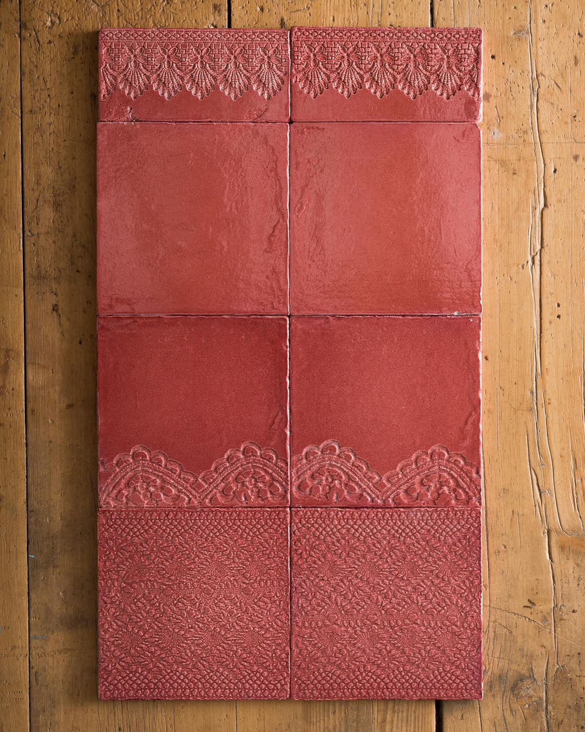 Rose Lace Market Tiles - Plain Square TEST