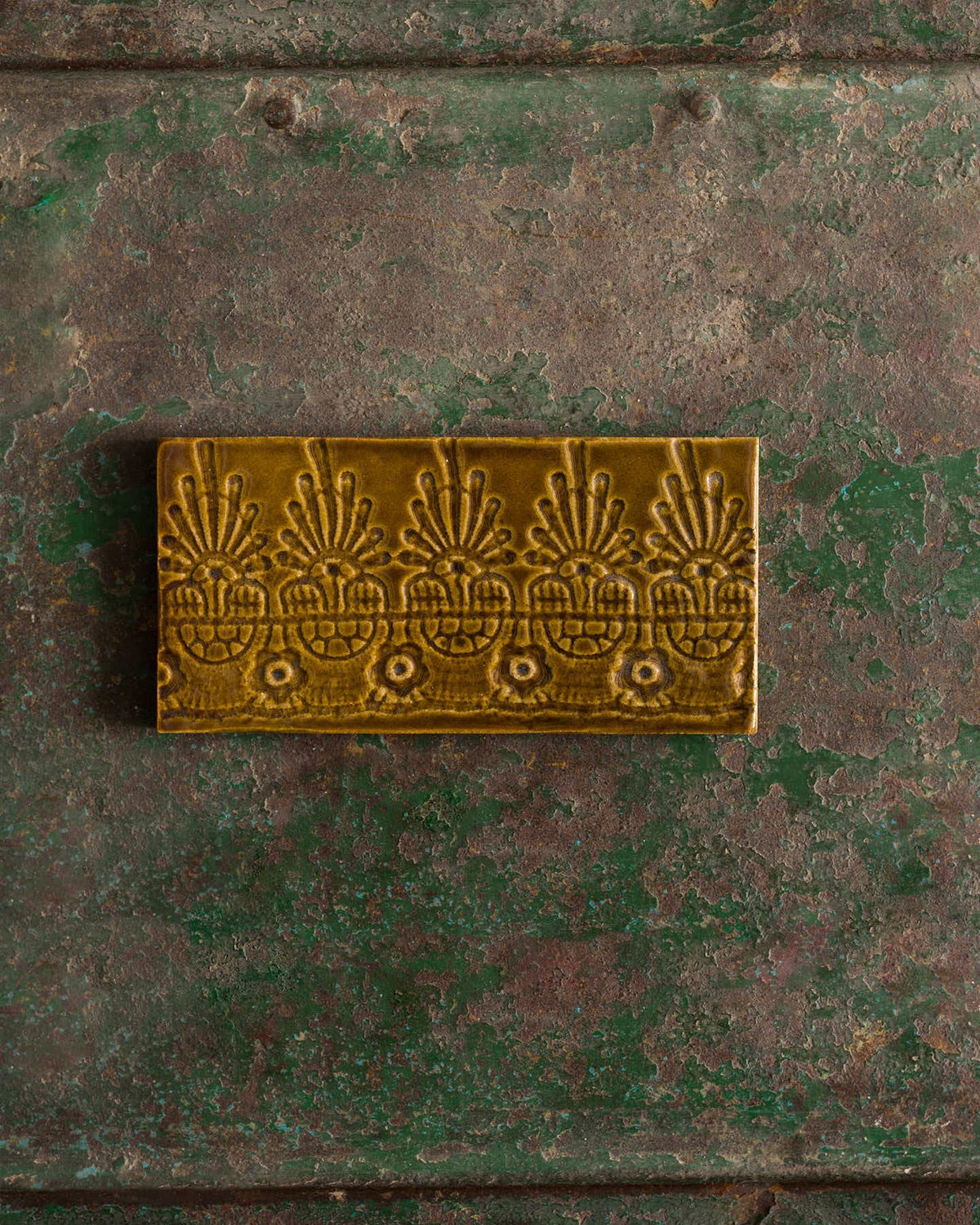 Sepia Lace Market Tiles - Flanders Metro TEST